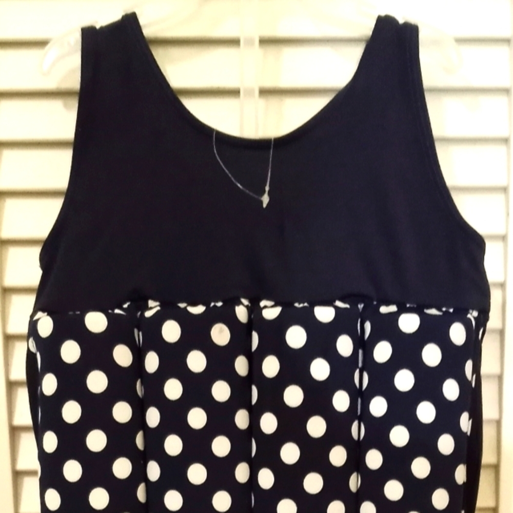Toddler Girls Konfidence Dark Blue and White One Piece Life Jacket - Picture 7 of 7